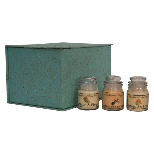 Hourglass Candle Set of 3 (Fruit)
