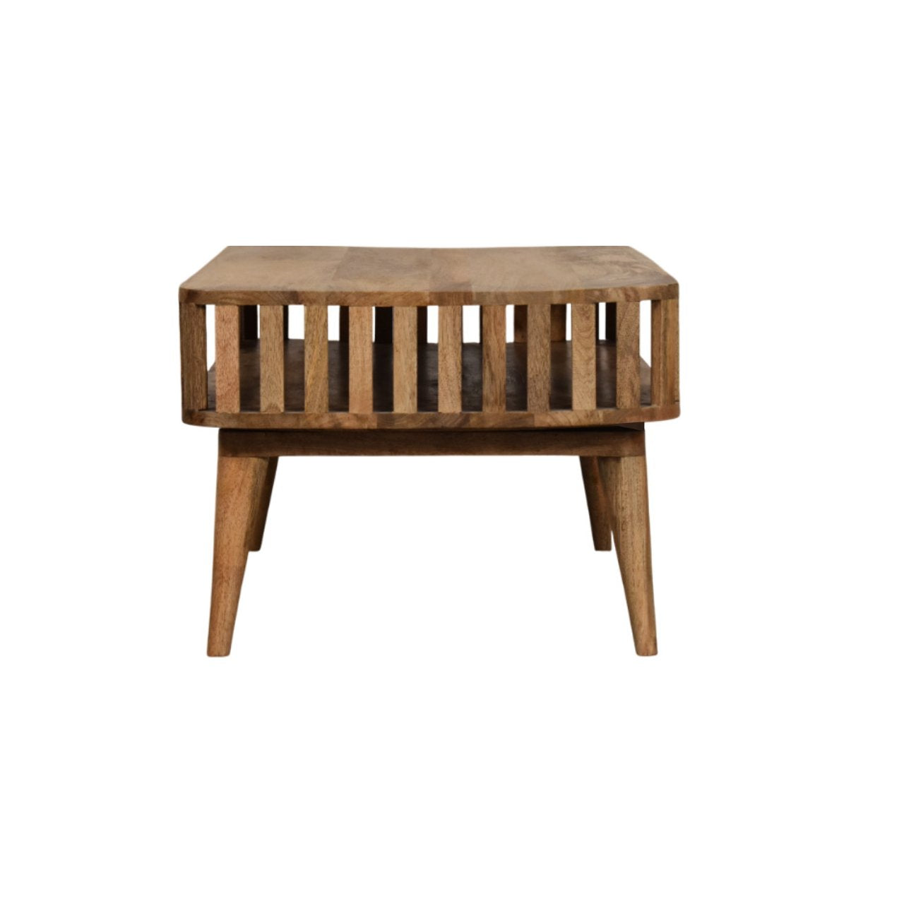 Slatted Oak-ish Coffee Table