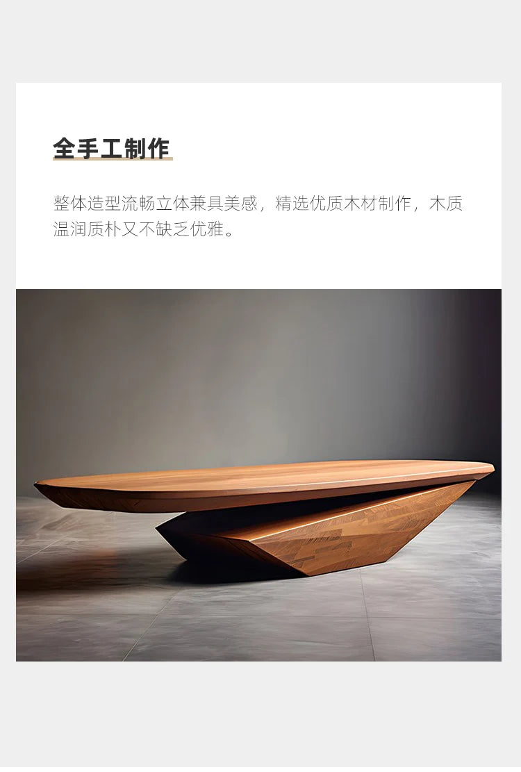Wood Designer Coffee Table Minimalist Unique Modern Aesthetic Coffee Table Service Simple Kawaii Room Decor Muebles Table Bois